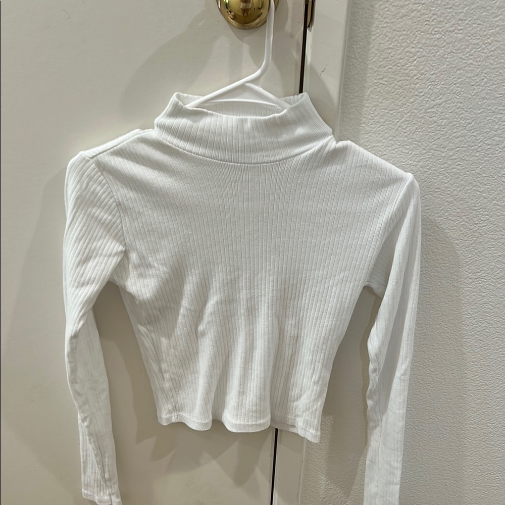 Brandy Melville White Turtleneck